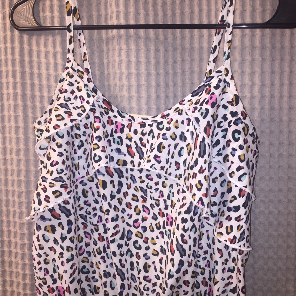 🛍 Multicolor Cheetah Print Design Romper - Picture 2 of 3